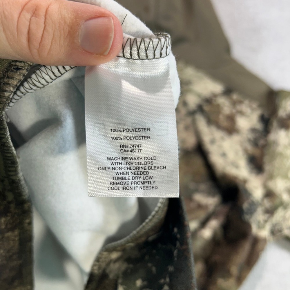 SHE Outdoor Hoodie Women Medium Camo TrueTimber Strata Performance Pullover - Picture 6 of 8